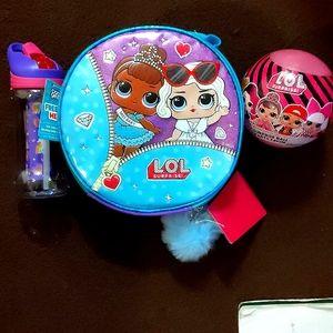 New LOL lunch bag, Big surprise Party Ball , drink